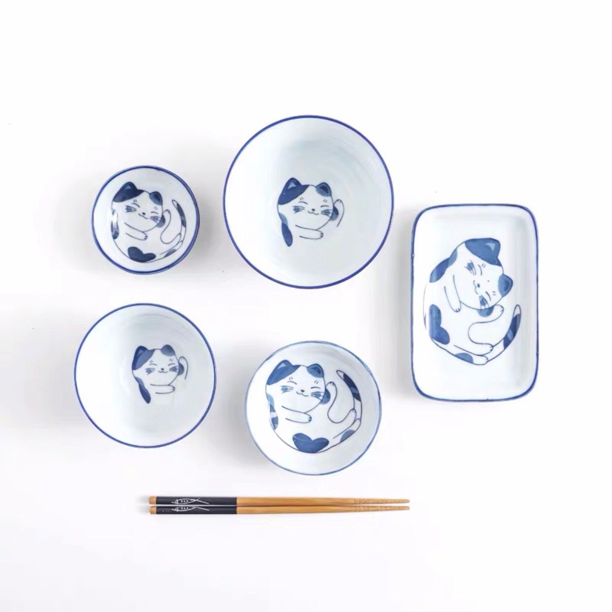 Set Bát Đĩa Đủ Đầy