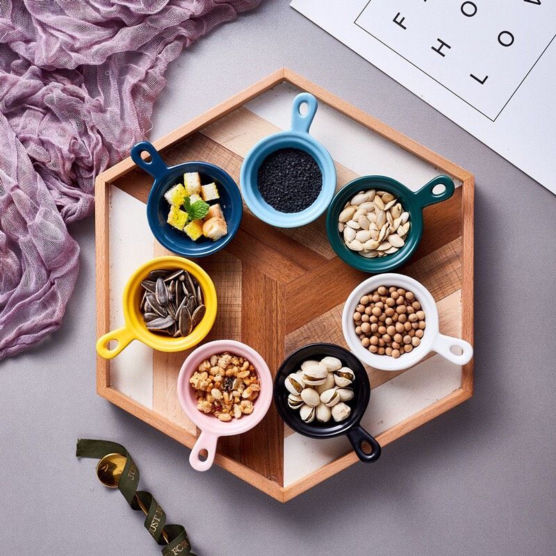 Đĩa Gia Vị Sứ