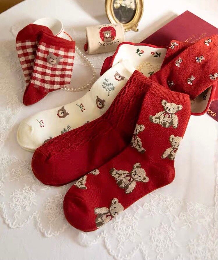 Set Tất Teddy