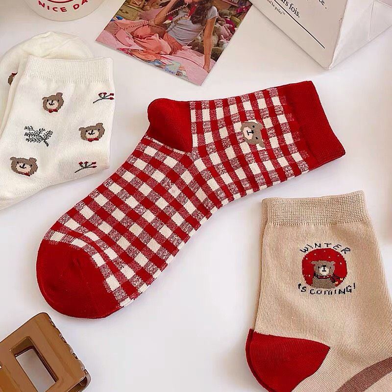 Set Tất Teddy