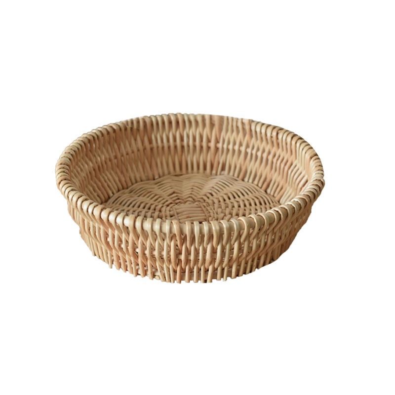 Giỏ Mây Tròn Sáng