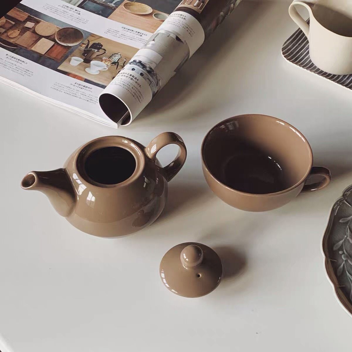 Set Ấm Nâu
