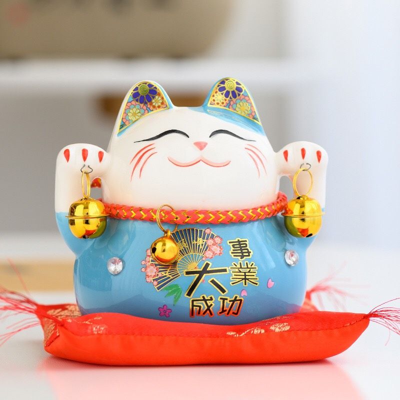Mèo Thần Tài Lục Lạc Nhỏ