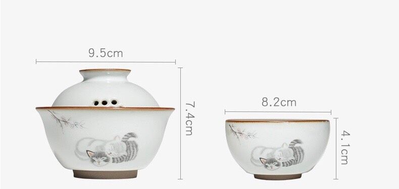Bộ Độc Ẩm Mèo (Kèm Túi)