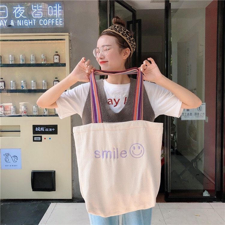 Túi Tote Smile