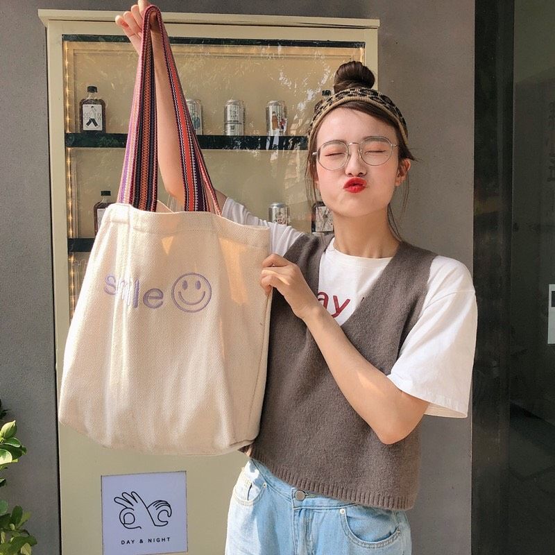Túi Tote Smile