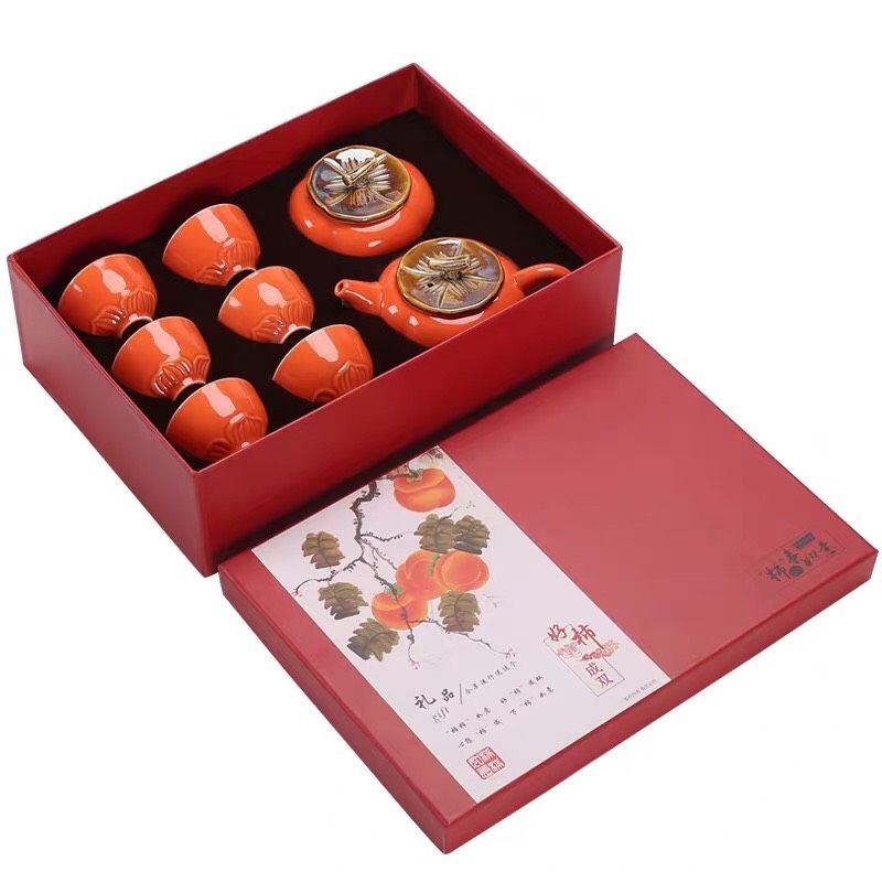 Bộ Ấm Quả Hồng