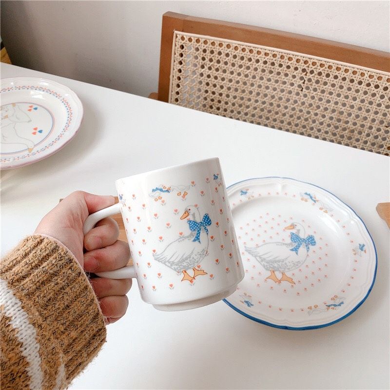 Cốc Chú Vịt Buộc Nơ