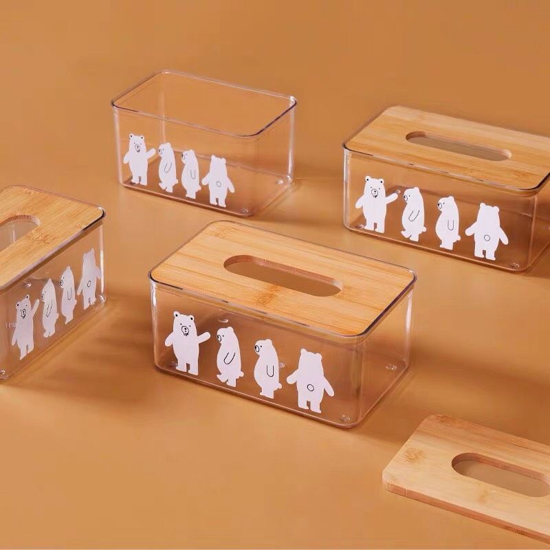 Hộp Giấy Chú Gấu