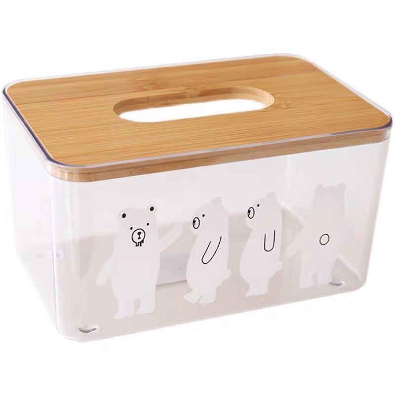 Hộp Giấy Chú Gấu