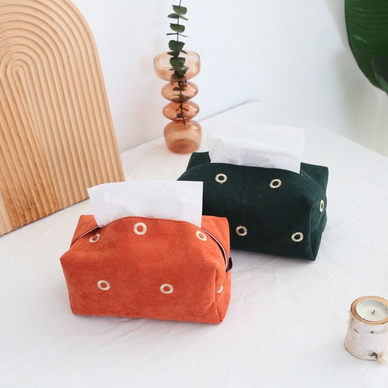 Hộp Giấy Vải Tròn