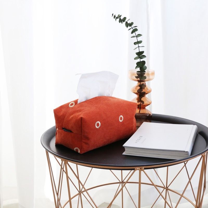 Hộp Giấy Vải Tròn