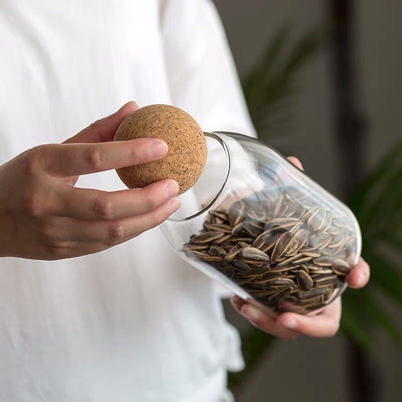 Hũ Thuỷ Tinh Nắp Tròn