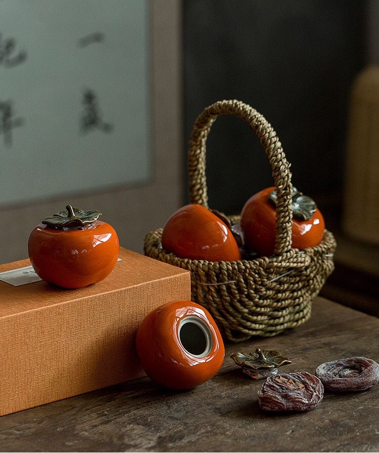 Set Hũ Đựng Trà Quả Hồng