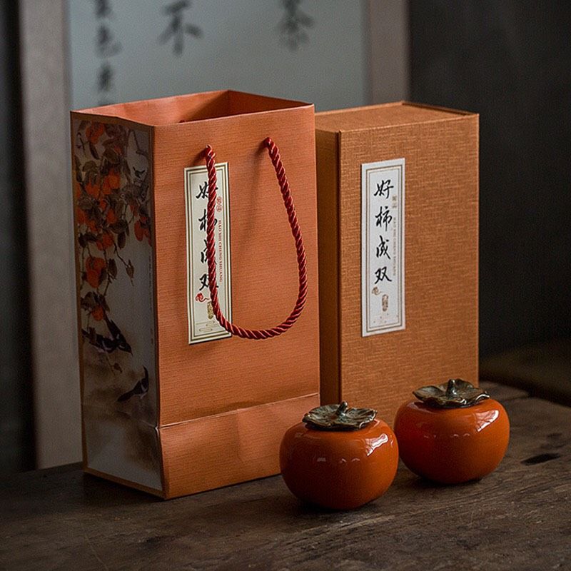 Set Hũ Đựng Trà Quả Hồng