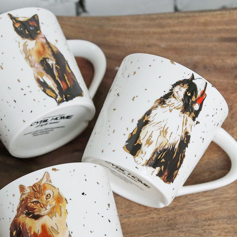 Cốc Cat And Dog