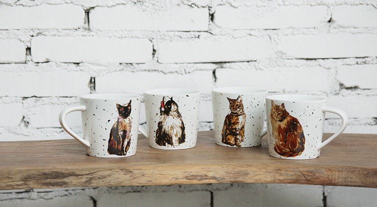 Cốc Cat And Dog