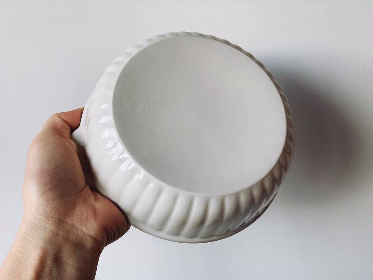 Bát 2 Tai Trắng