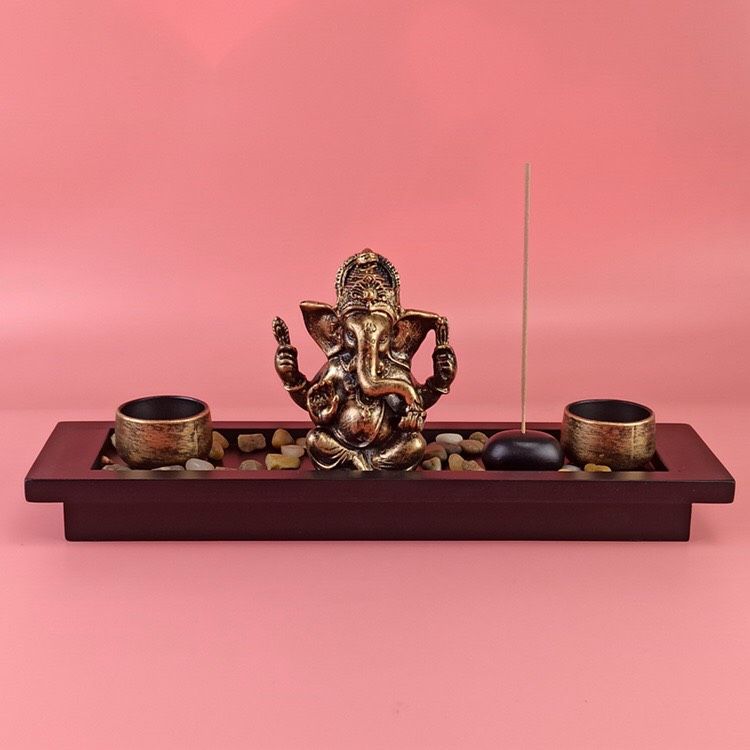 Set Đốt Trầm Phật Vòi Voi