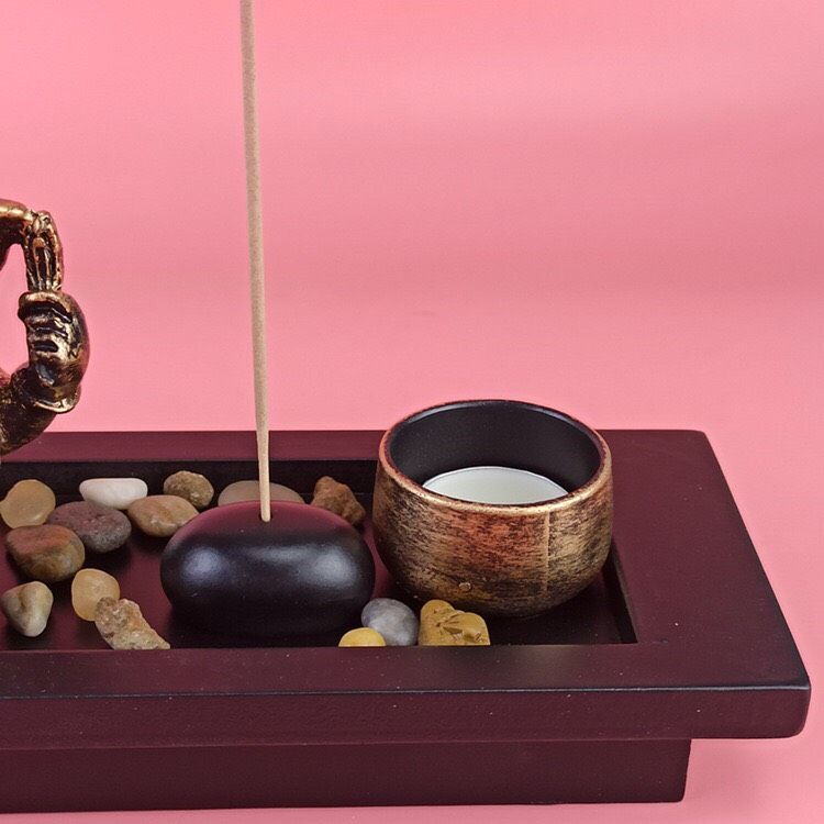 Set Đốt Trầm Phật Vòi Voi