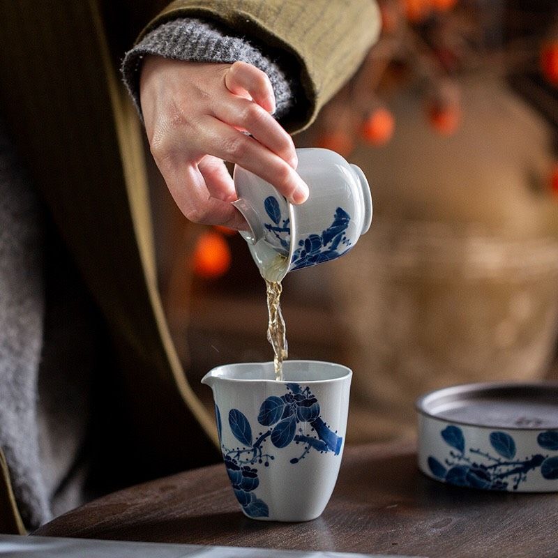 Bộ Ấm Trà Hime Hộp Gỗ