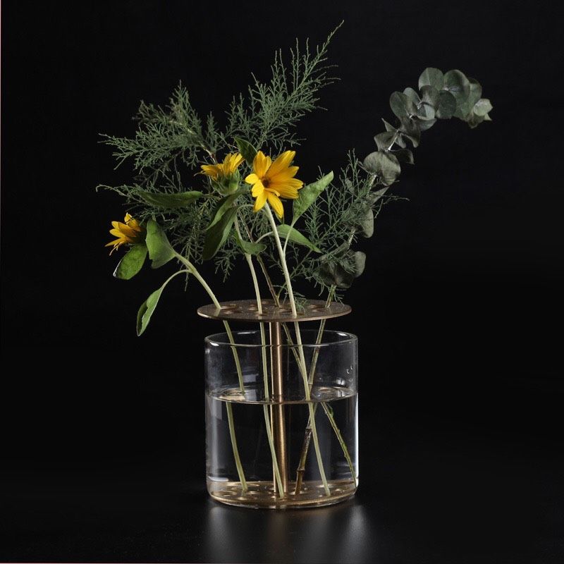 Ikebana Vase (Tròn)
