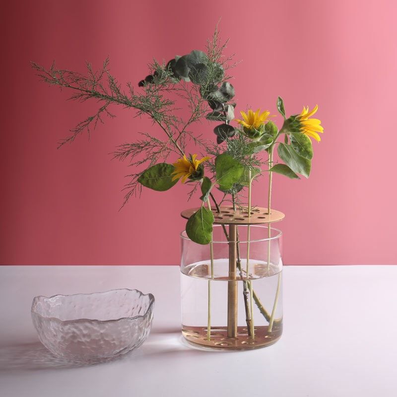 Ikebana Vase (Tròn)