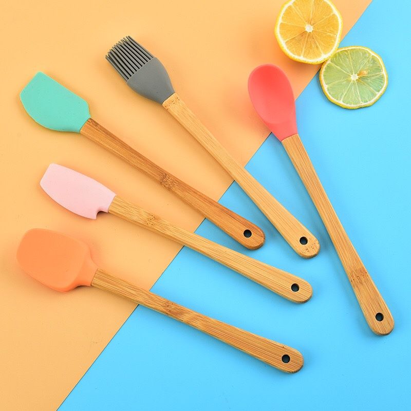 Set 5 Thìa Silicon