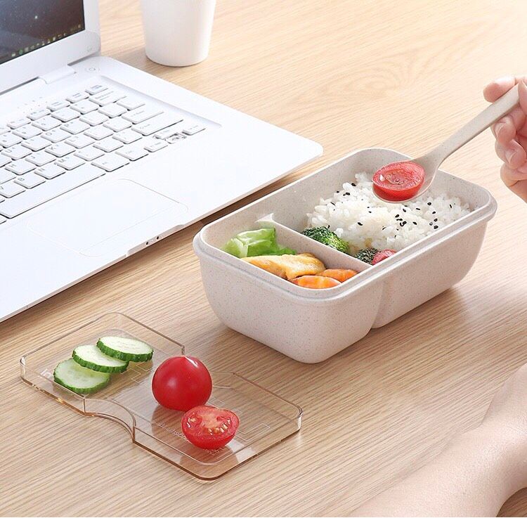 Set Hộp Cơm Lúa Mạch (1100ml)