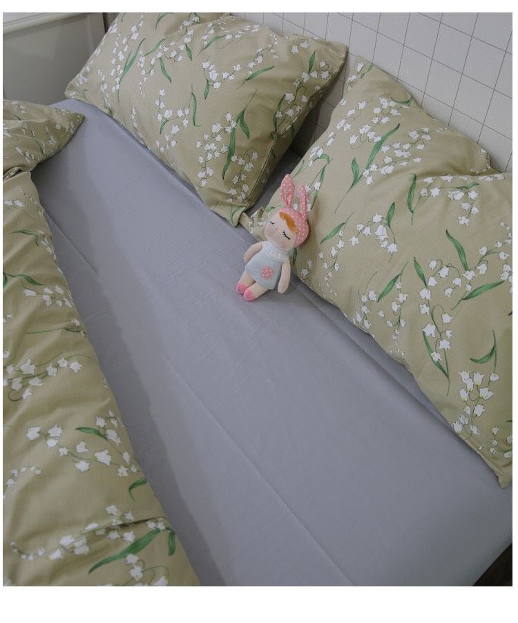 Set Chăn Ga Gối Linh Lan