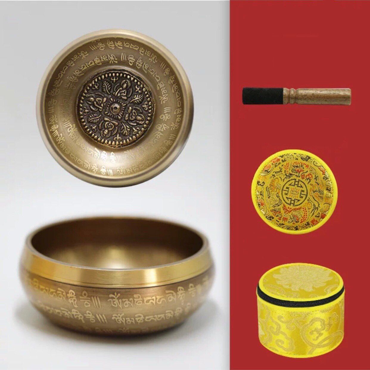 Chuông Xoay Phật Tứ Linh