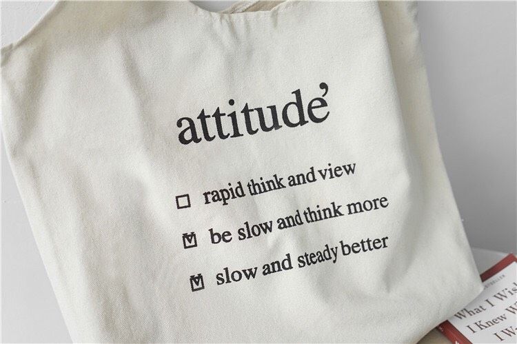 Túi Tote Attitude'