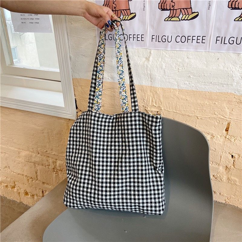 Túi Tote Hoa Vintage