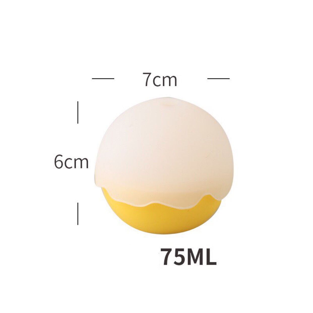 Khuôn Làm Đá Silicon Tròn
