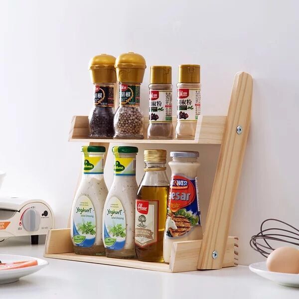 Kệ Gỗ 2 Tầng