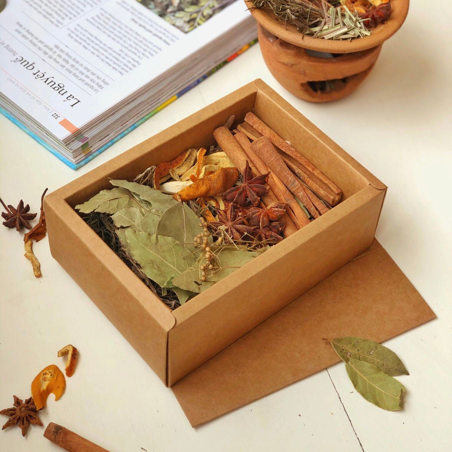 Set Thảo Mộc (hộp giấy)