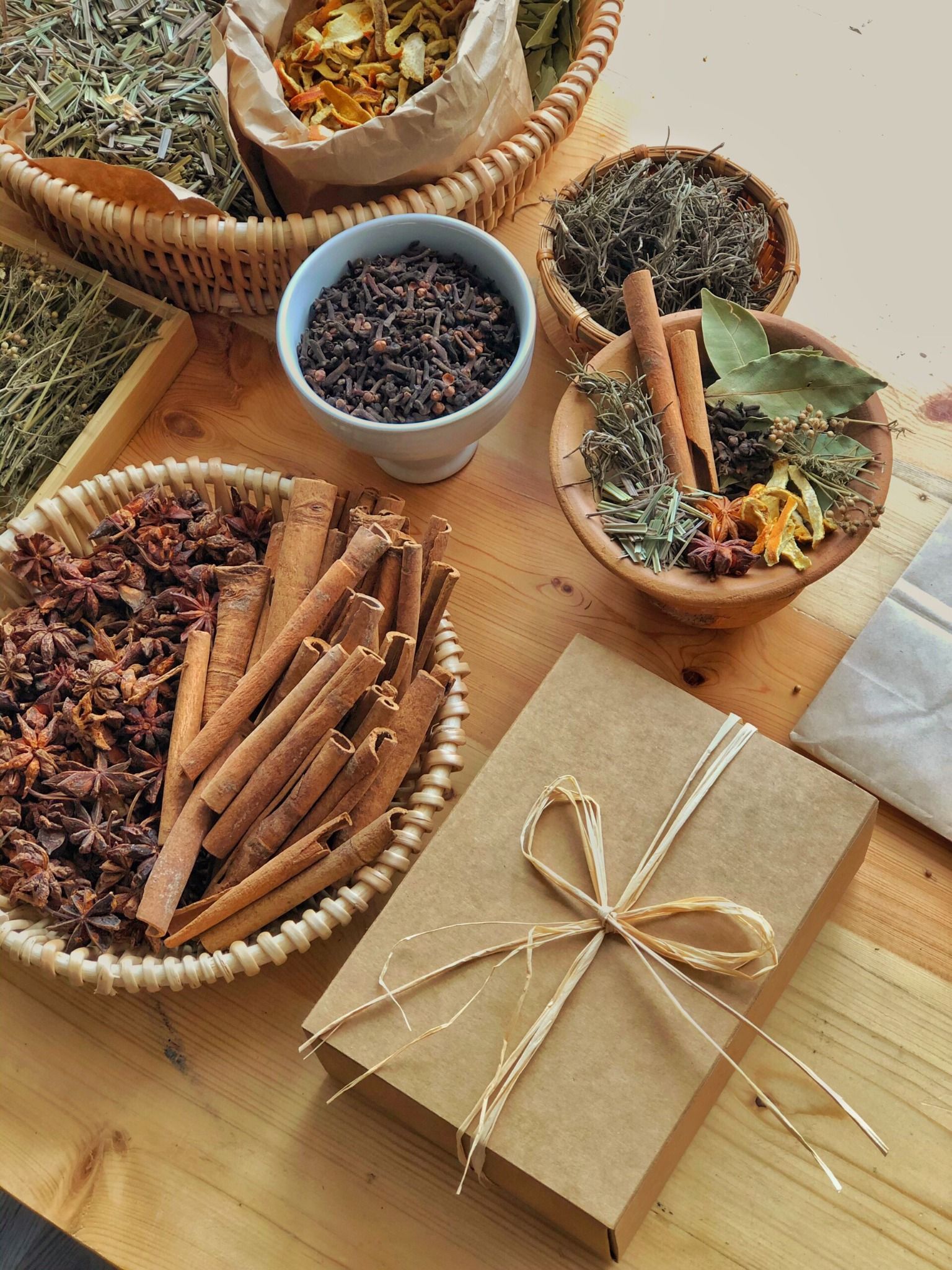 Set Thảo Mộc (hộp giấy)