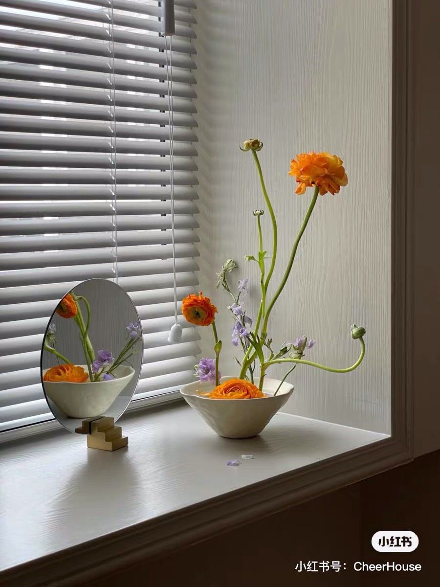 Bát Gốm Ikebana