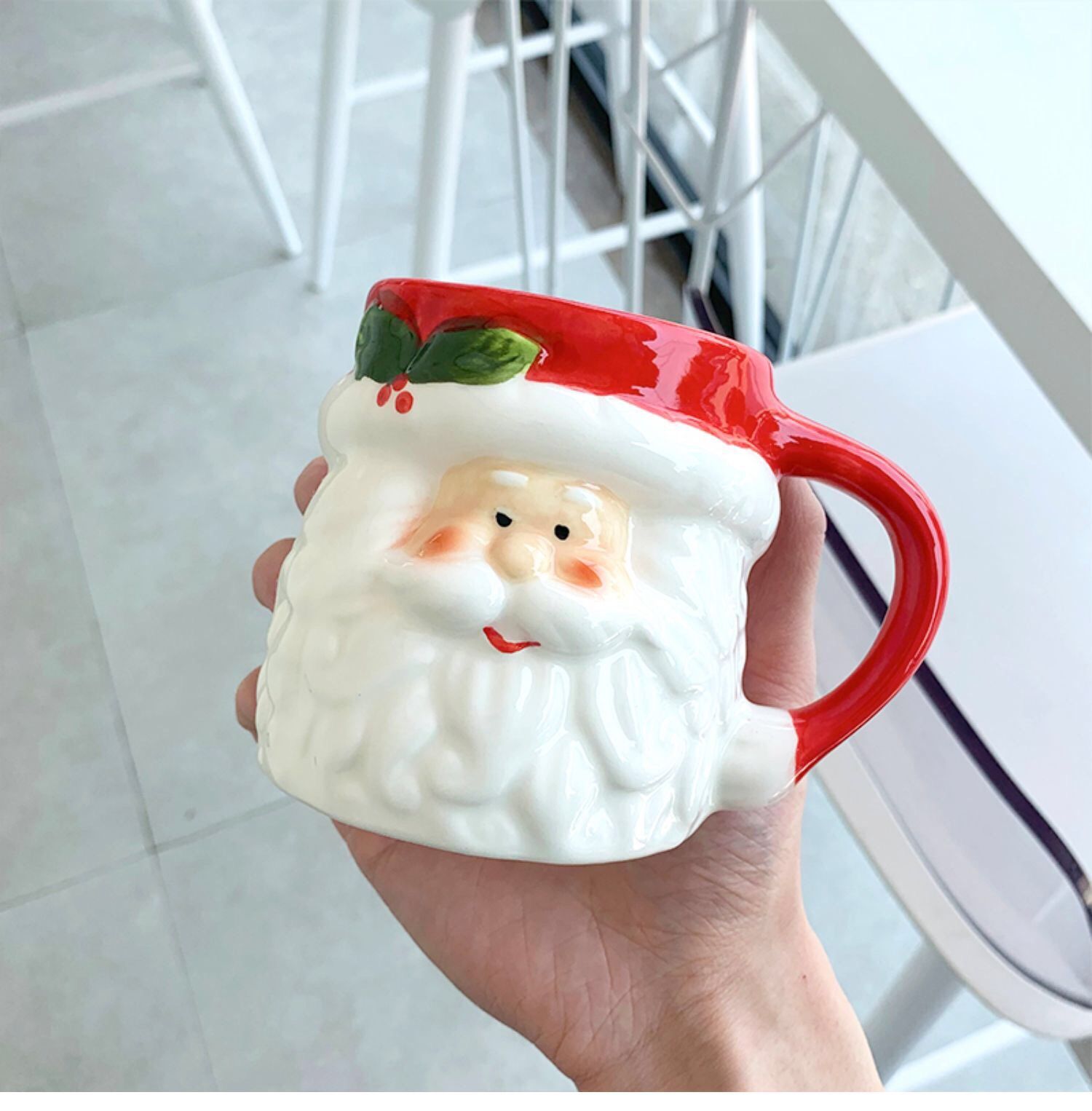 Cốc Santa Đeo Nơ