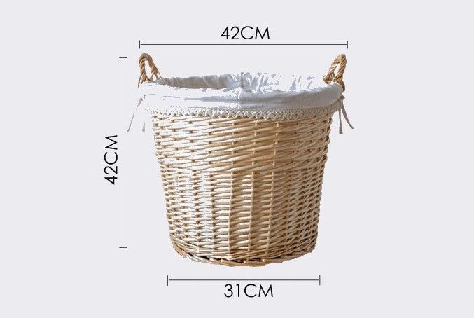 Giỏ Quần Áo Mây