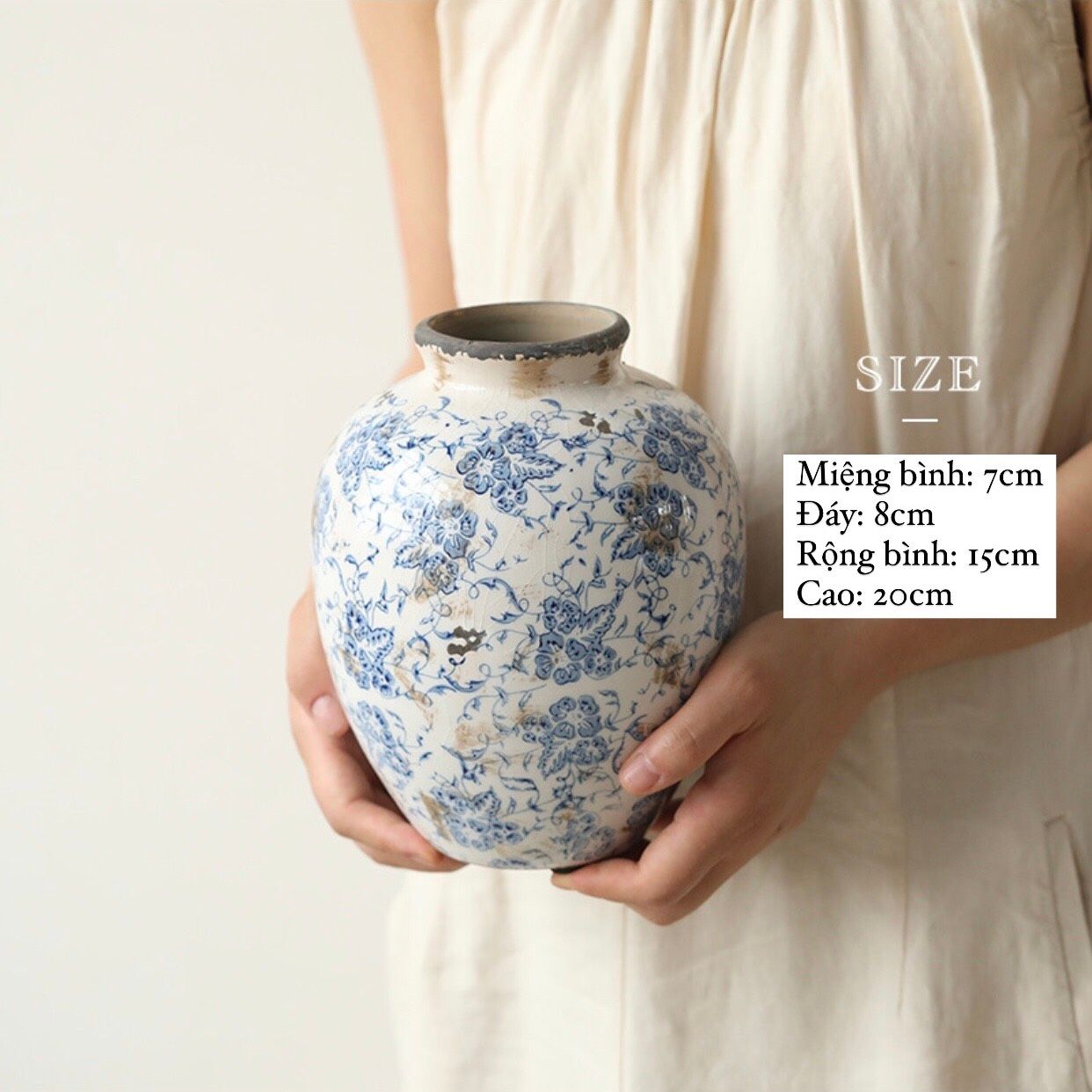 Bình Hoa Nứt Lưu Ly