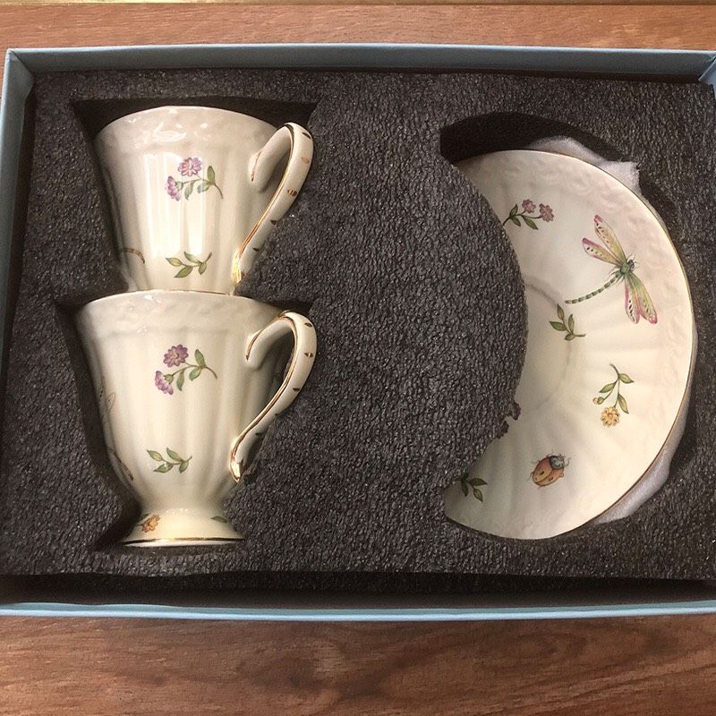 Set 2 Tách Hoa Cỏ