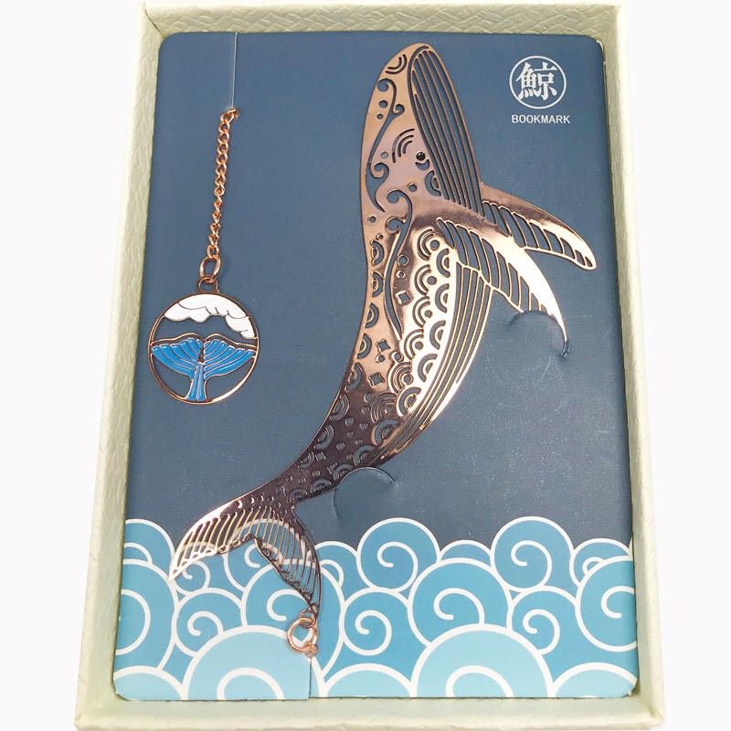 Bookmark Cá Voi (kèm hộp)