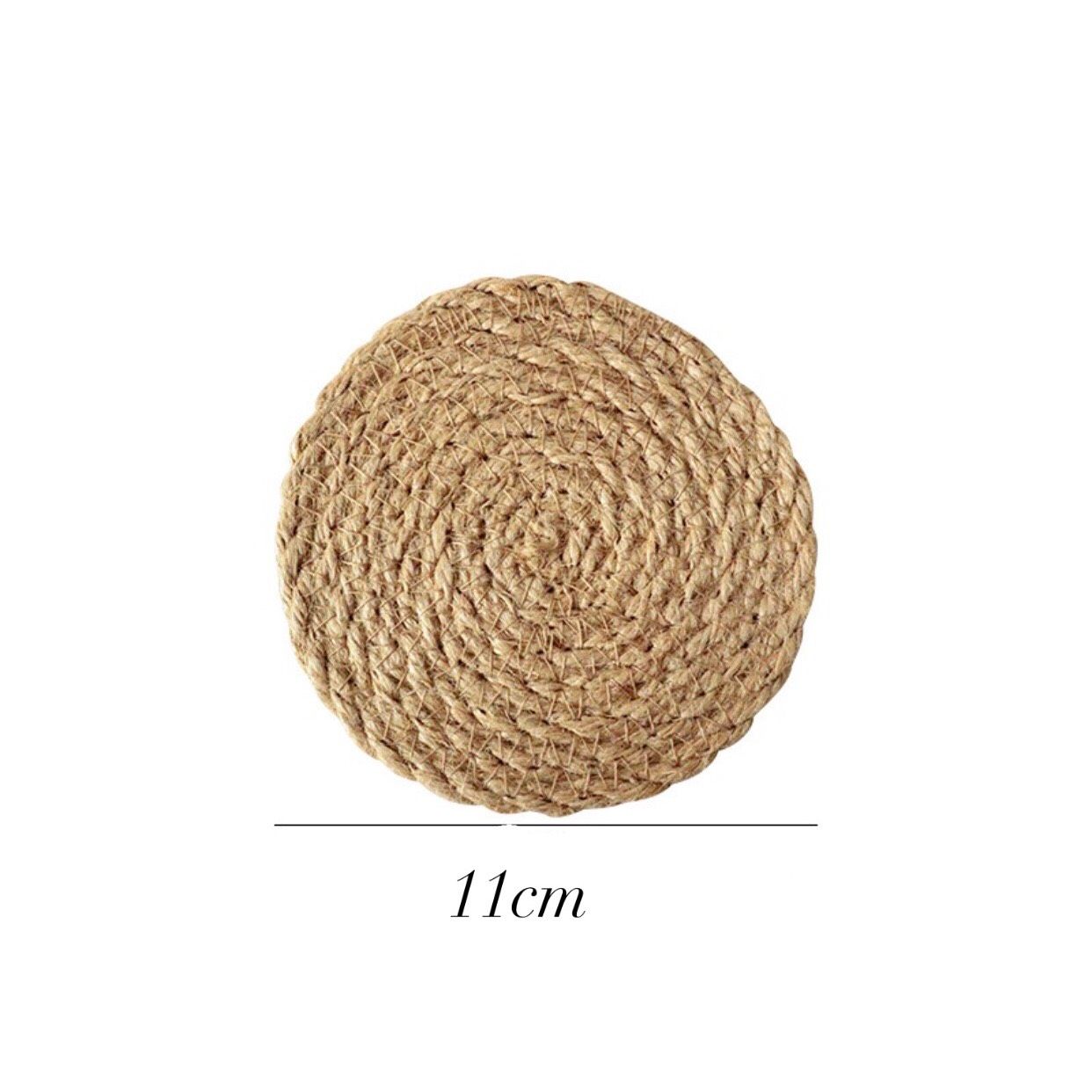 Lót Cốc Cói Nâu (11cm)