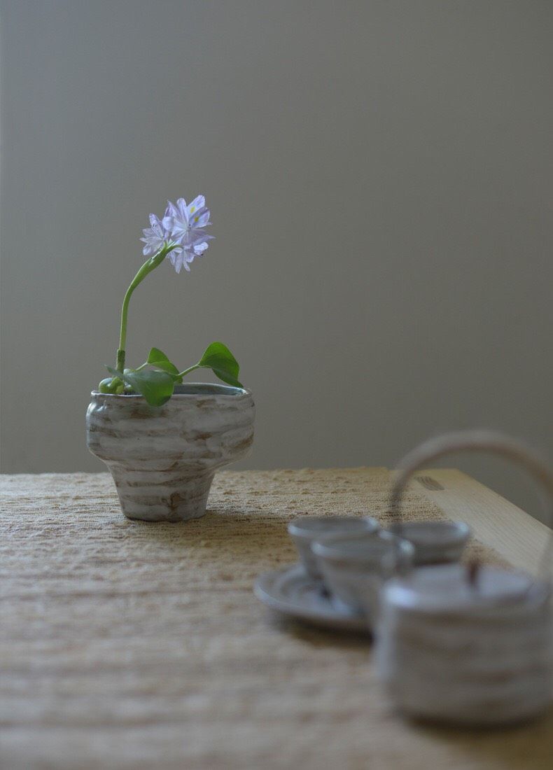Bát Ikebana Lục Bình