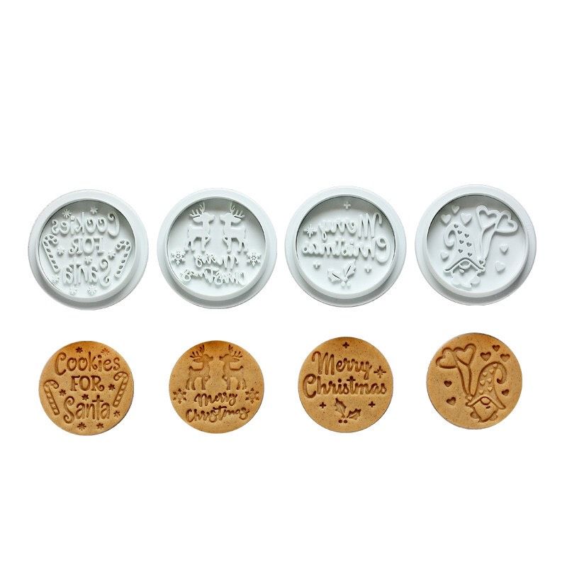 Set 4 Khuôn Bánh Tròn