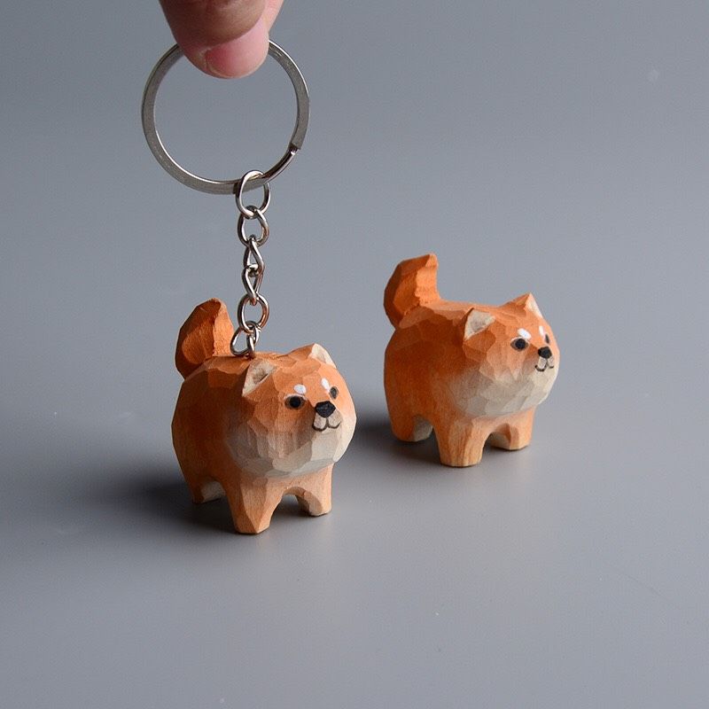 Móc Khóa Khắc Gỗ