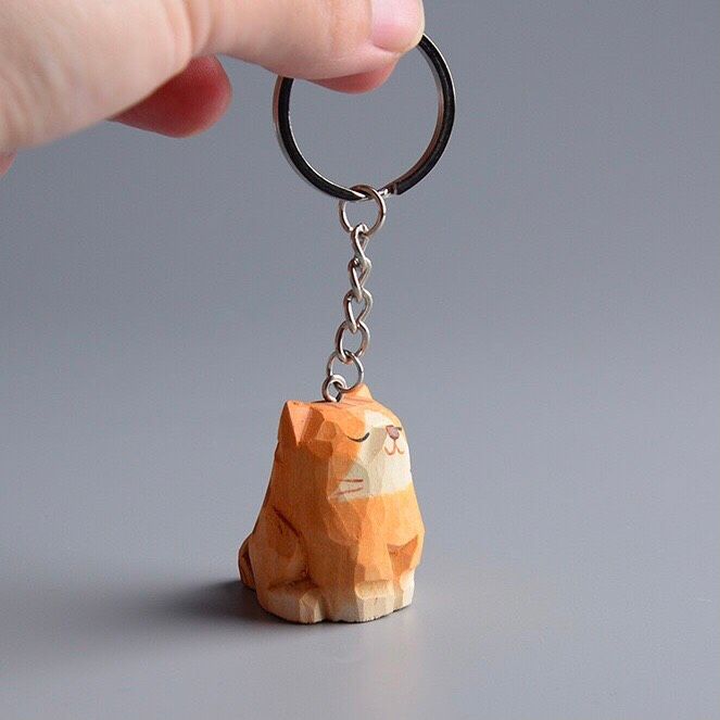 Móc Khóa Khắc Gỗ