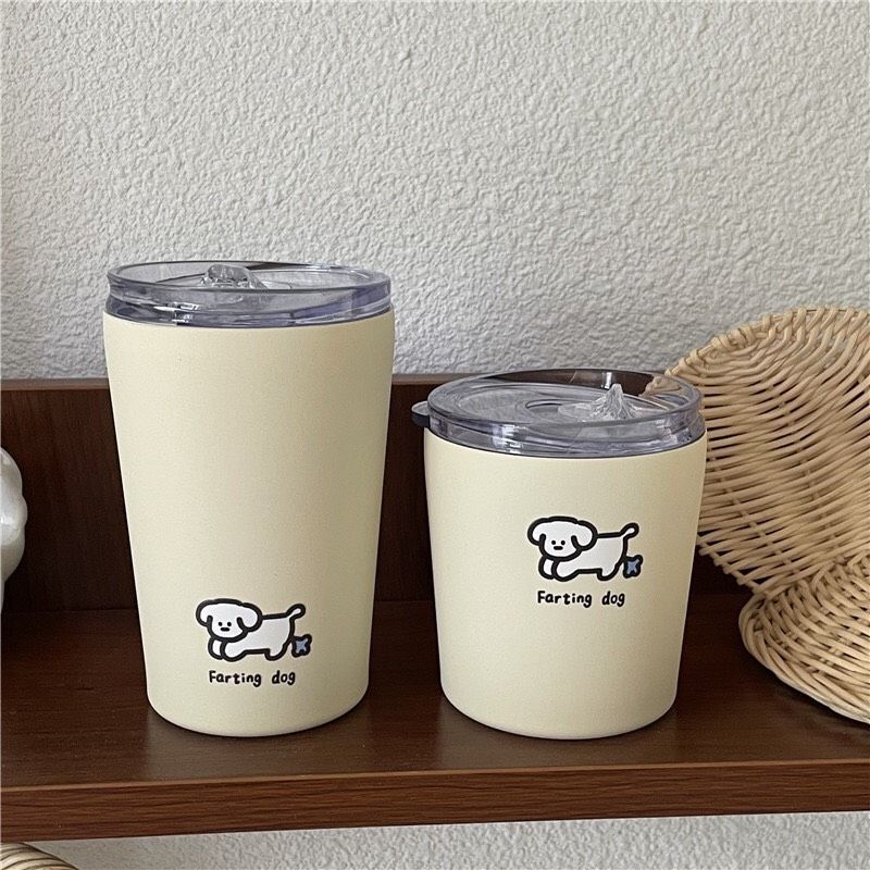 Cốc Giữ Nhiệt Cún Farting