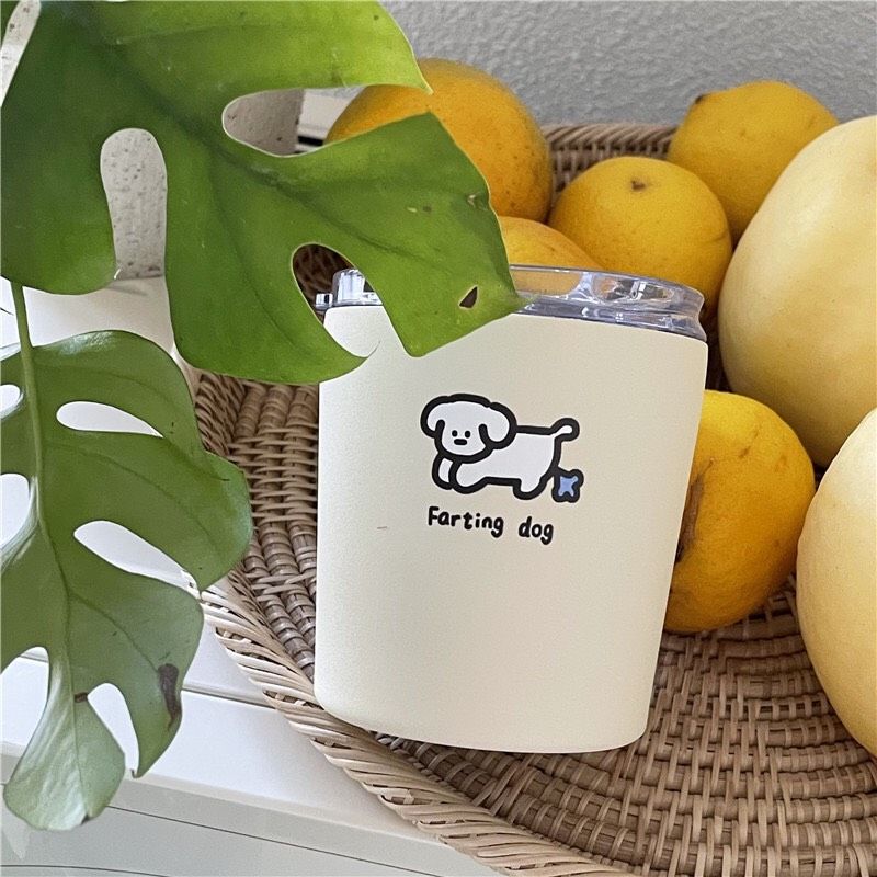 Cốc Giữ Nhiệt Cún Farting